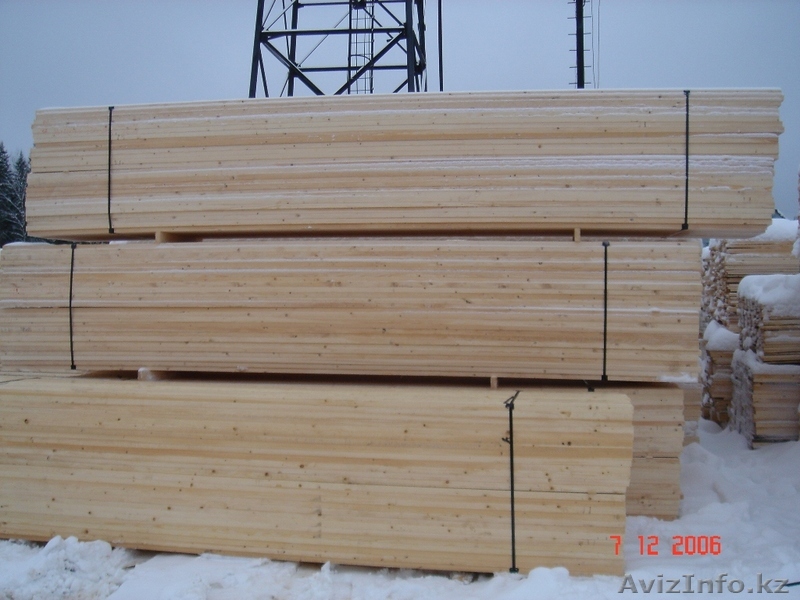Продаем доску обрезную, не обрезную, брус - Изображение #1, Объявление #31206