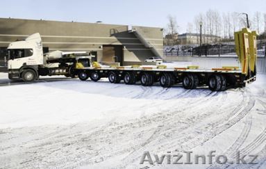 Полуприцеп - тяжеловоз раздвижной на 8 осях ЧМЗАП 99908-010, г/п100 т. - Изображение #1, Объявление #1239059