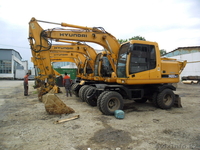 Колесный  Экскаватор HYUNDAI R2000W-7, 2004 г.в. 0,85куб.м. - Изображение #3, Объявление #508867
