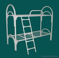 Кровати металлические двухъярусные, одноярусные, кровати для рабочих, оптом. - Изображение #5, Объявление #1418624