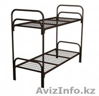 Металлические кровати для пансионатов, кровати для детских лагерей, низкие цены - Изображение #3, Объявление #1417612