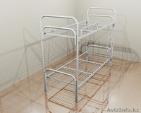 Кровати металлические двухъярусные, одноярусные, кровати для рабочих, оптом. - Изображение #1, Объявление #1418624