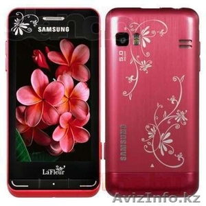 Продам телефон Samsung Wave 723 La Fleur  диагональю 3.2, камера 5 Mpx вспышка 3 - Изображение #1, Объявление #570219