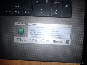 Ноутбук Aser Aspire 7560g в идеальном состоянии - Изображение #3, Объявление #995314