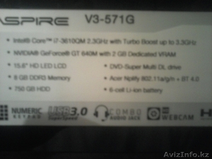 продам ноутбук Acer v3-571g - Изображение #2, Объявление #1177137