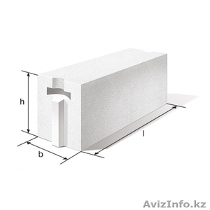 Газобетонные блоки, газоблоки, плотностью D-600 - Изображение #1, Объявление #1221184