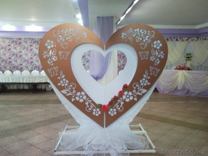 Сердце для свадьбы и юбилея, прокат, декорация, фотозона  - Изображение #2, Объявление #1463847