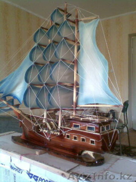 Сувенирный корабль,ручной работы - Изображение #1, Объявление #229446