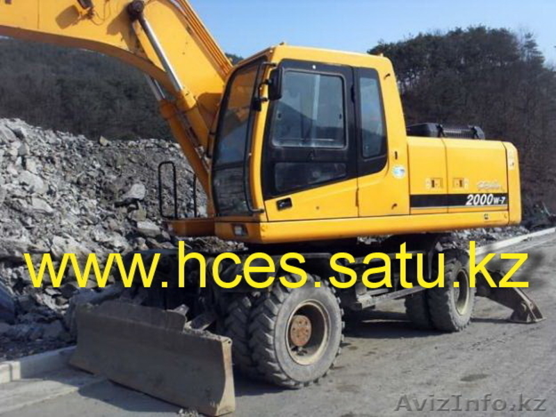 Колесный  Экскаватор HYUNDAI R2000W-7, 2004 г.в. 0,85куб.м. - Изображение #1, Объявление #508867
