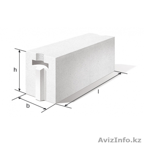 Блок газобетонный с системой паз-гребень - Изображение #1, Объявление #1221172